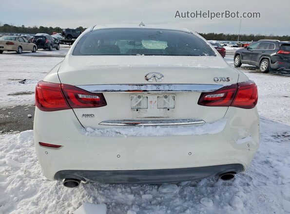 JN1BY1AR7HM770367 2017 INFINITI Q70 Белый Вид сзади