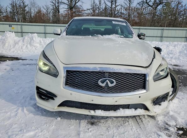 JN1BY1AR7HM770367 2017 INFINITI Q70 Белый Вид спереди
