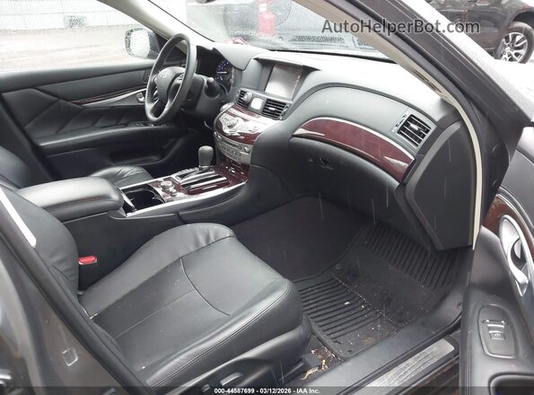 JN1BY1AR7JM220172 2018 INFINITI Q70 Серый Вид салона спереди