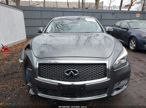 JN1BY1AR7JM220172 2018 INFINITI Q70 Серый Вид щитка приборов