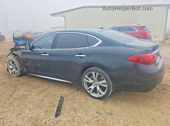 JN1BY1PP0HM170747 2017 INFINITI Q70L Черный Задняя левая четверть