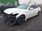2017 Infiniti Q70l 3.7x Белый vin: JN1BY1PR4HM210572