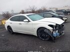 2017 Infiniti Q70l 3.7x Белый vin: JN1BY1PR4HM210572