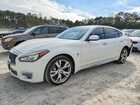 2018 Infiniti Q70l 3.7 Luxe White vin: JN1BY1PR6JM370166