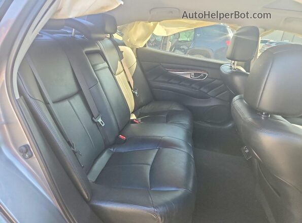 JN1BY1PRXKM725633 2019 INFINITI Q70L Серый Вид задних сидений