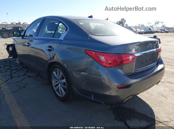 JN1CV7AP2GM202136 2016 INFINITI Q50 Серый Задняя левая четверть