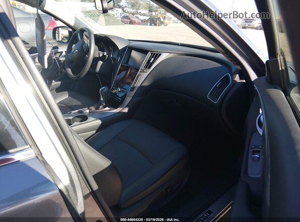 JN1CV7AP2GM202136 2016 INFINITI Q50 Серый Вид салона спереди