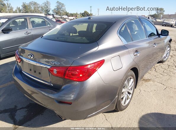 JN1CV7AP2GM202136 2016 INFINITI Q50 Серый Задняя правая четверть