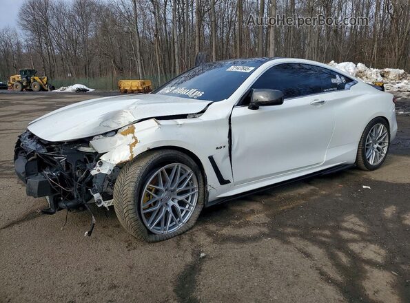 JN1CV7EL8HM320491 2017 INFINITI Q60 Белый Передняя левая четверть