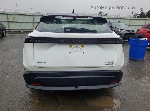 JN1DF0BBXRM732773 2024 NISSAN ARIYA White Vista trasera