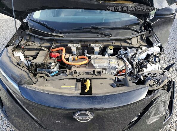 JN1DF0CD4RM736382 2024 NISSAN ARIYA Black ძრავის განყოფილების ხედი