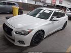 2017 Infiniti Q50 3.0t Premium White vin: JN1EV7AP0HM731580