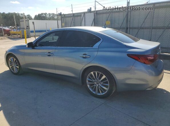 JN1EV7AP0JM355324 2018 INFINITI Q50 Серебряный Задняя левая четверть