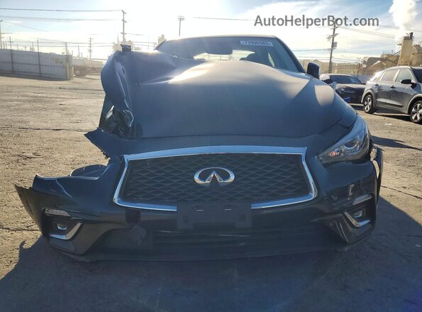 JN1EV7AP0KM514621 2019 INFINITI Q50 Black Vista frontal