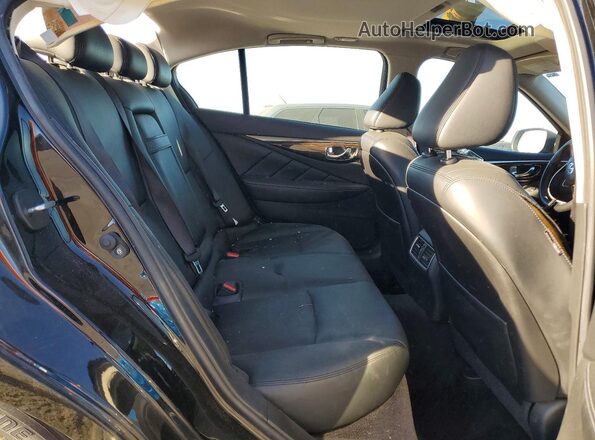 JN1EV7AP0KM514621 2019 INFINITI Q50 Black Vista de los asientos traseros