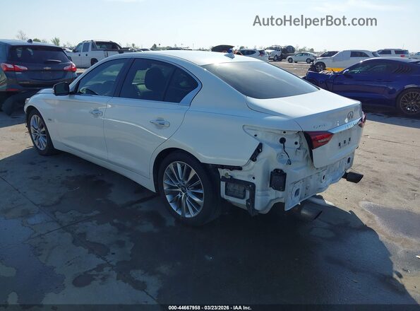 JN1EV7AP0LM203725 2020 INFINITI Q50 Белый Задняя левая четверть