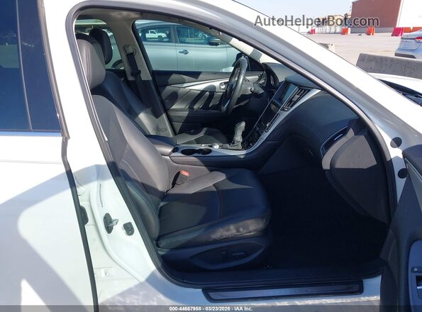 JN1EV7AP0LM203725 2020 INFINITI Q50 Белый Вид салона спереди