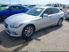 2017 Infiniti Q50 3.0t Premium Серебряный vin: JN1EV7AP1HM733936