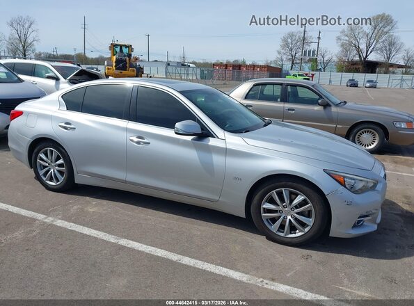 JN1EV7AP1HM733936 2017 INFINITI Q50 Серебряный Вид спереди