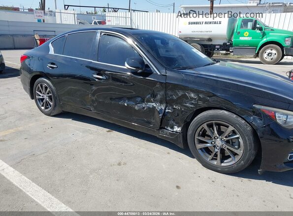 JN1EV7AP2HM741320 2017 INFINITI Q50 Черный Вид спереди