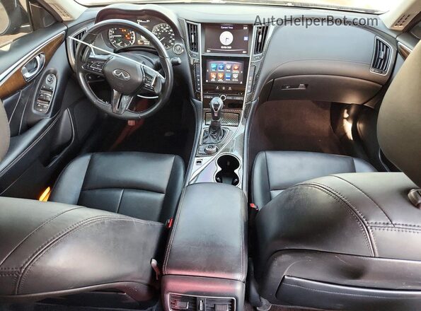 JN1EV7AP2KM511249 2019 INFINITI Q50 Black წინა პანელის ხედი