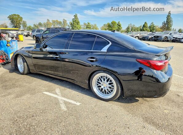 JN1EV7AP2KM511249 2019 INFINITI Q50 Black უკანა მარცხენა