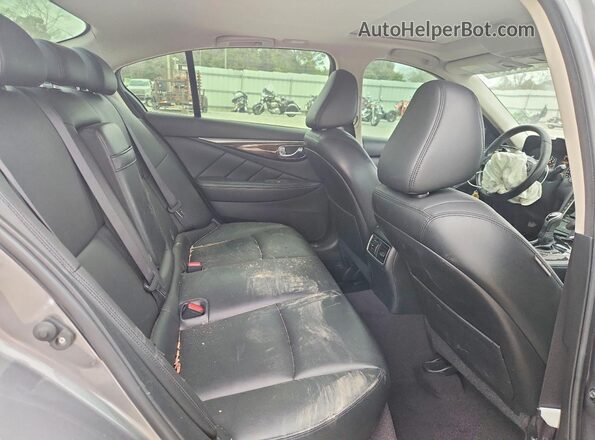 JN1EV7AP2KM518895 2019 INFINITI Q50 Серый Вид задних сидений