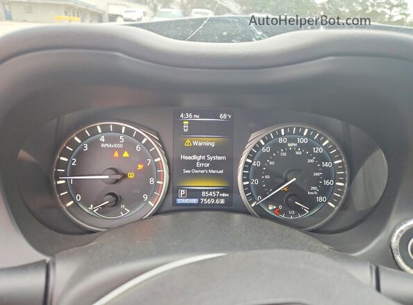 JN1EV7AP2KM518895 2019 INFINITI Q50 Серый Вид щитка приборов