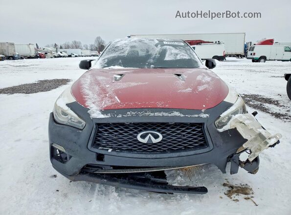 JN1EV7AP3KM510322 2019 INFINITI Q50 White Widok z przodu