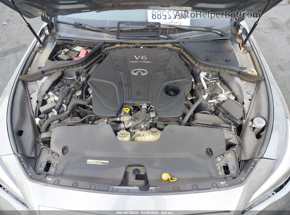 JN1EV7AP3KM542736 2019 INFINITI Q50 Gray Vista trasera