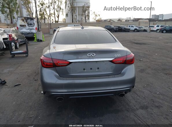 JN1EV7AP3KM542736 2019 INFINITI Q50 Gray 