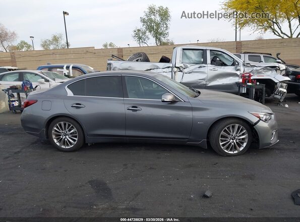 JN1EV7AP3KM542736 2019 INFINITI Q50 Gray Vista interior de 360 grados