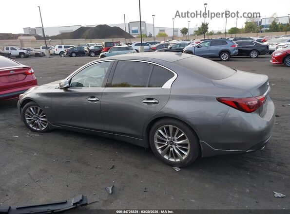 JN1EV7AP3KM542736 2019 INFINITI Q50 Gray 