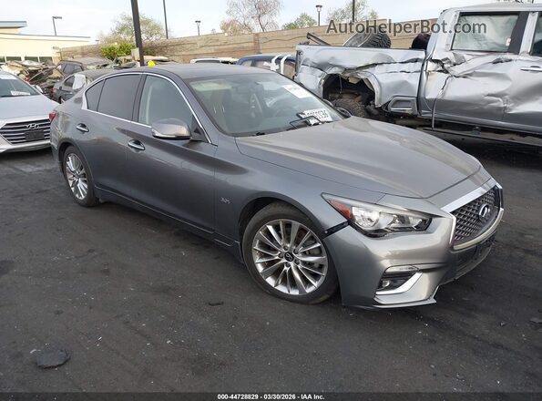 JN1EV7AP3KM542736 2019 INFINITI Q50 Gray Delantero derecho