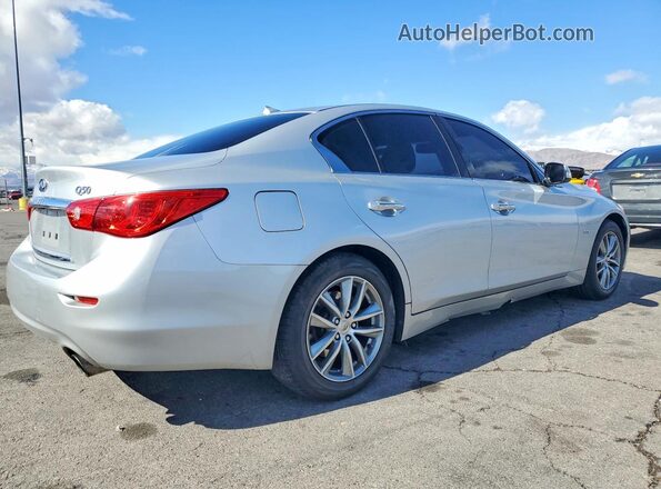 JN1EV7AP4HM744431 2017 INFINITI Q50 Silver Задня права чверть