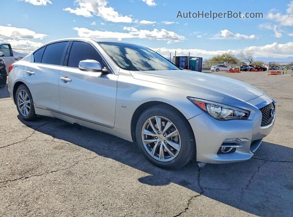 JN1EV7AP4HM744431 2017 INFINITI Q50 Silver Передня права чверть