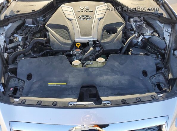 JN1EV7AP4HM744431 2017 INFINITI Q50 Silver Вид задньої частини салону