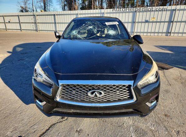 JN1EV7AP4JM354189 2018 INFINITI Q50 Черный Вид спереди