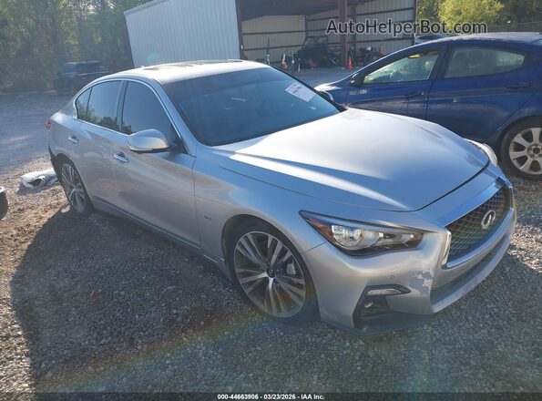JN1EV7AP4LM203906 2020 INFINITI Q50 Silver Przód prawy