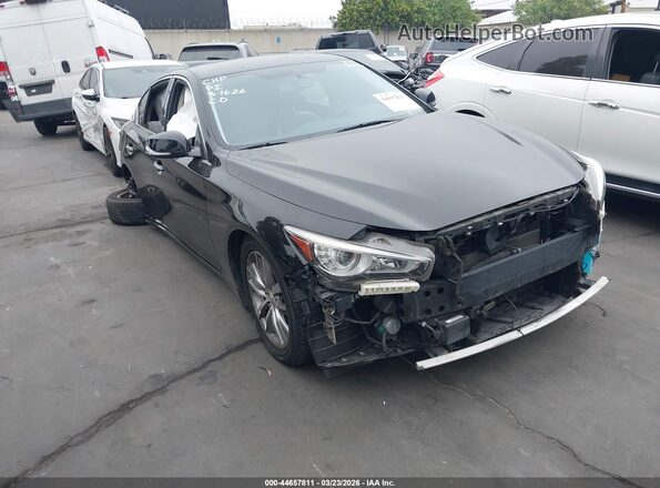 JN1EV7AP4MM706918 2021 INFINITI Q50 Black Передня права чверть