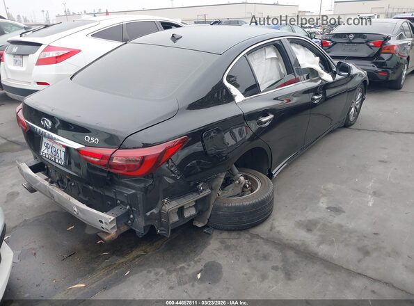 JN1EV7AP4MM706918 2021 INFINITI Q50 Black Задня права чверть