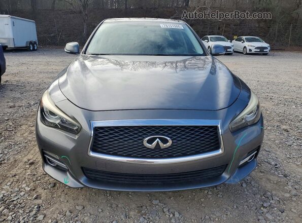 JN1EV7AP5HM733809 2017 INFINITI Q50 Gray Widok z przodu