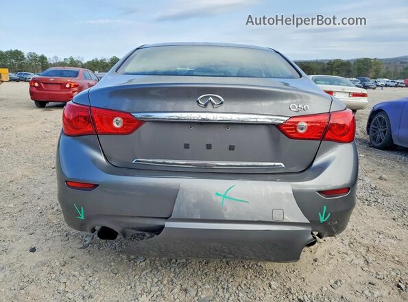 JN1EV7AP5HM733809 2017 INFINITI Q50 Gray Widok z tyłu