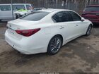 2018 Infiniti Q50 3.0t Luxe White vin: JN1EV7AP5JM360079