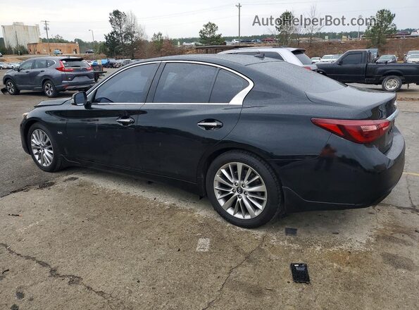 JN1EV7AP5KM516168 2019 INFINITI Q50 Black Задня ліва чверть