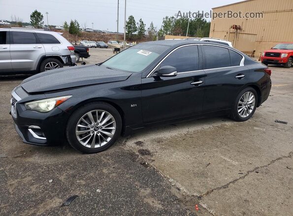 JN1EV7AP5KM516168 2019 INFINITI Q50 Black Передня ліва чверть