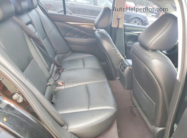 JN1EV7AP5KM516168 2019 INFINITI Q50 Black Вид задніх сидінь