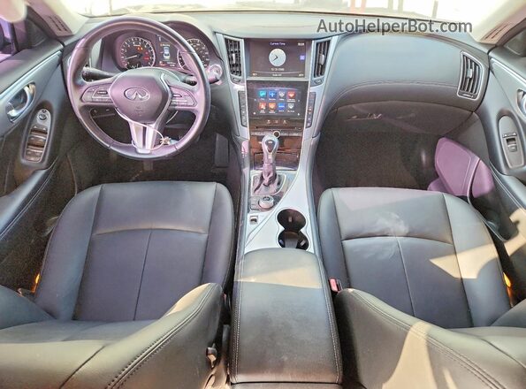 JN1EV7AP5KM540132 2019 INFINITI Q50 Белый Вид панели приборов