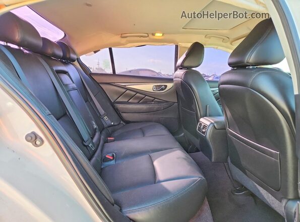 JN1EV7AP5KM540132 2019 INFINITI Q50 Белый Вид задних сидений