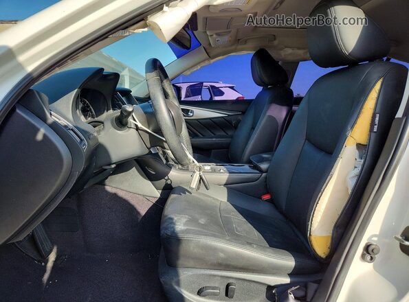 JN1EV7AP5KM540132 2019 INFINITI Q50 Белый Вид салона спереди
